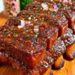 Spicy Glazed Barbecue Ribs First Image