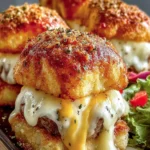 Savory Baked Cheese Sliders First Image