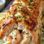 Stuffed Salmon with Creamy Shrimp First Image