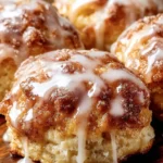 Fluffy Glazed Cinnamon Biscuits Recipe First Image