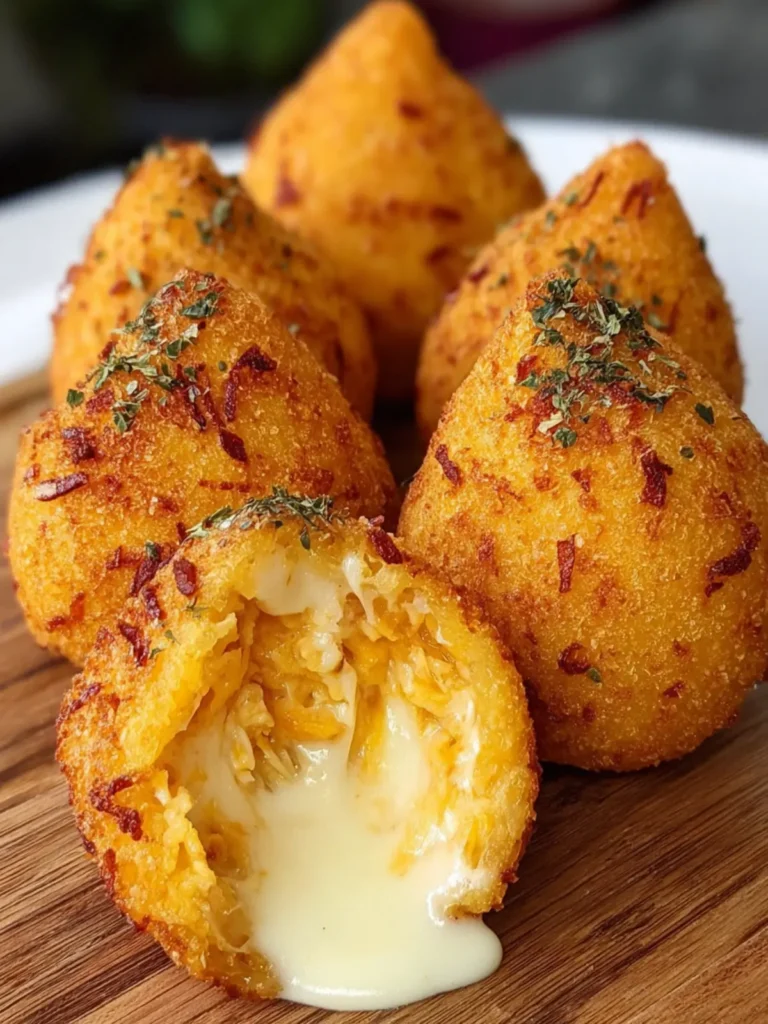 Brazilian Coxinha Chicken Balls First Image