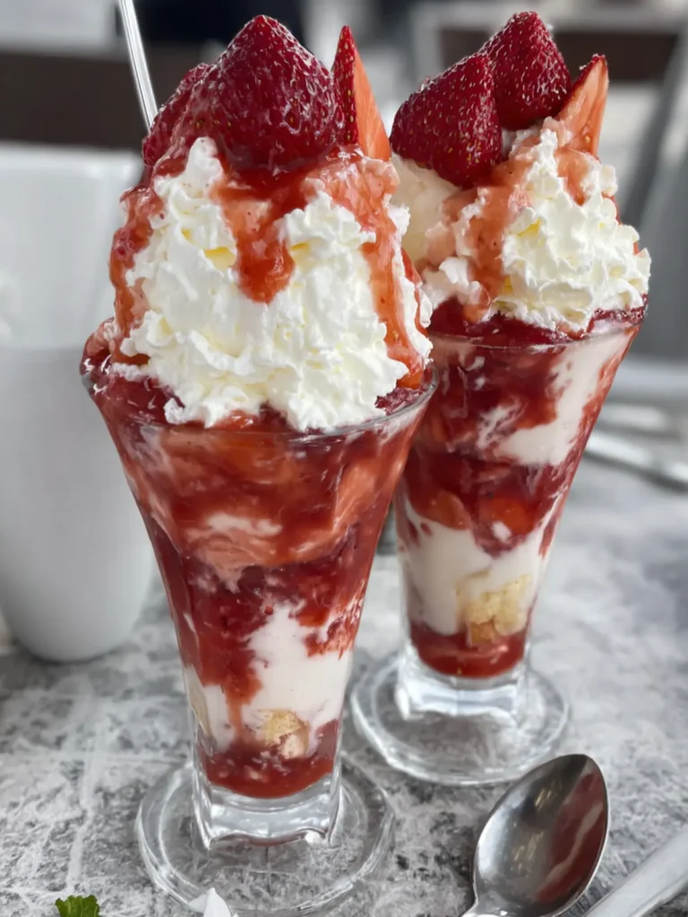 Classic Strawberry Sundae Delight First Image