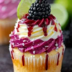 Blackberry Lime Cupcake Delight First Image