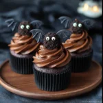 Chocolate Bat Cupcake Treats First Image