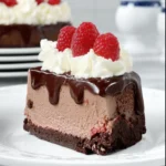 Decadent Chocolate Raspberry Cheesecake First Image