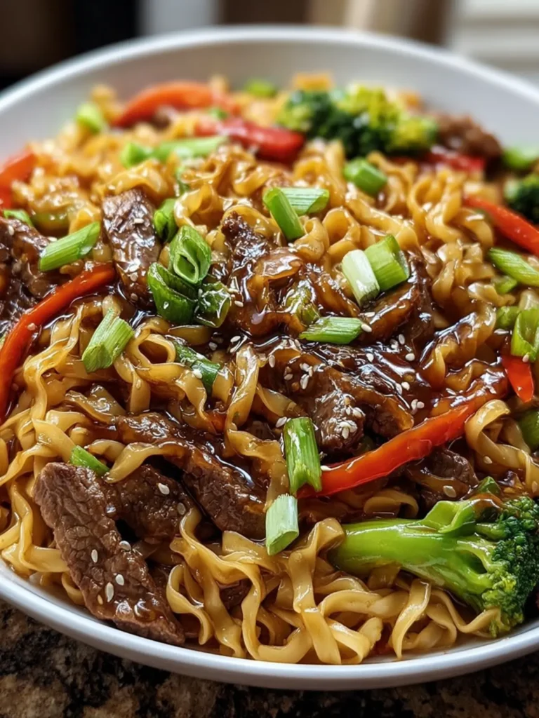 Stir-Fried Beef Noodle Delight First Image
