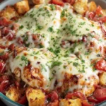 Cheesy Chicken Tomato Bake First Image