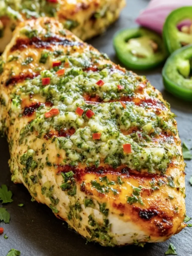 Grilled Jalapeño Herb Chicken First Image