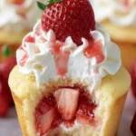 Strawberry Filled Cupcake Delight First Image