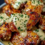 Creamy Garlic Chicken Wings First Image