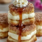 Cinnamon Sugar Churro Cheesecake Bites First Image