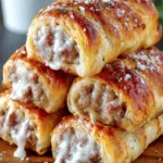 Flaky Sausage Pastry Rolls First Image