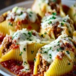 Beef Stuffed Shells Pasta First Image