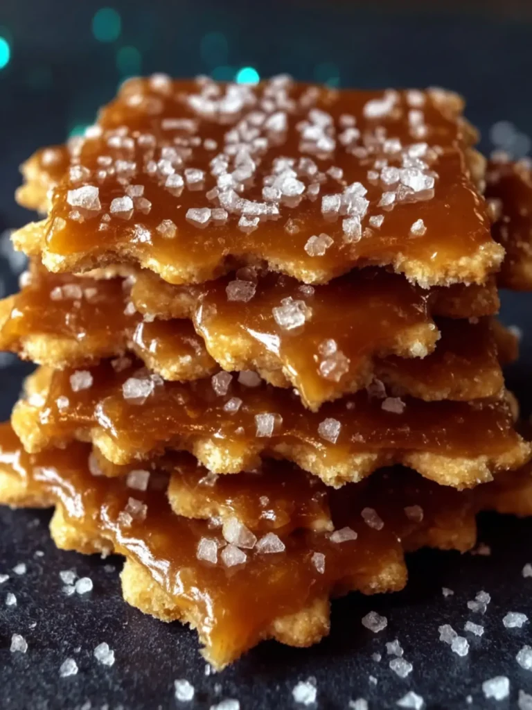 Sweet & Salty Salted Caramel Cracker Bites First Image