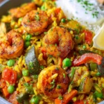 Mediterranean Stir Fry (Golden Turmeric Vegetable Skillet) First Image