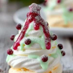Festive Christmas Tree Meringues First Image