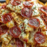 Cheesy Pepperoni Pizza Nachos First Image