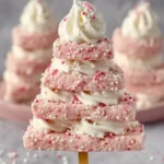 Pink Christmas Tree Treats First Image