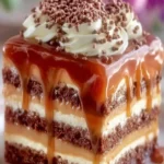 Decadent Caramel Layered Cake First Image