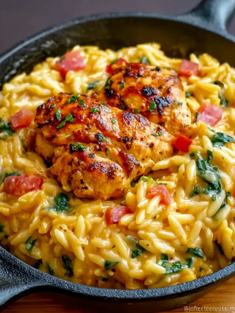 Cajun Chicken Orzo First Image