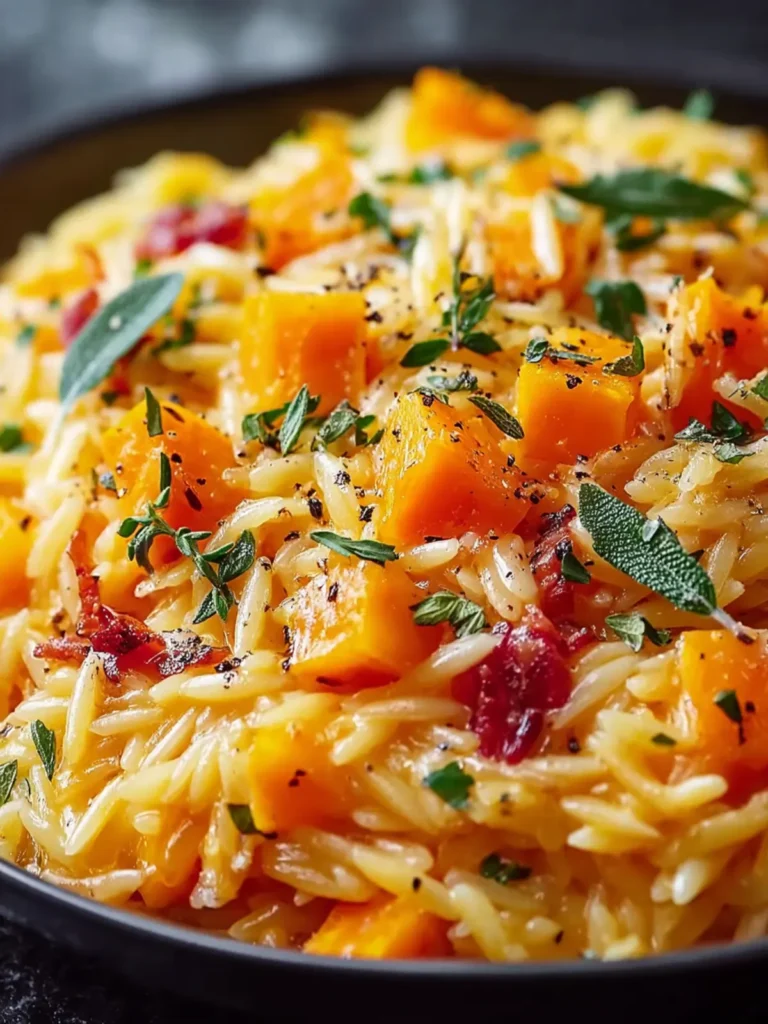 Butternut Squash & Sage Orzo First Image