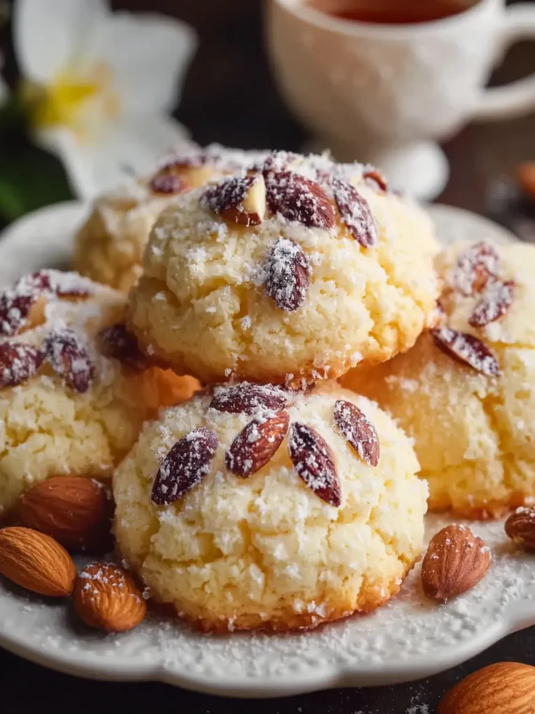 Italian Almond Ricotta Cookies First Image