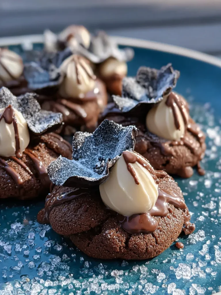 Delicious Cookies and Cream Chocolate Blossoms Recipe! First Image
