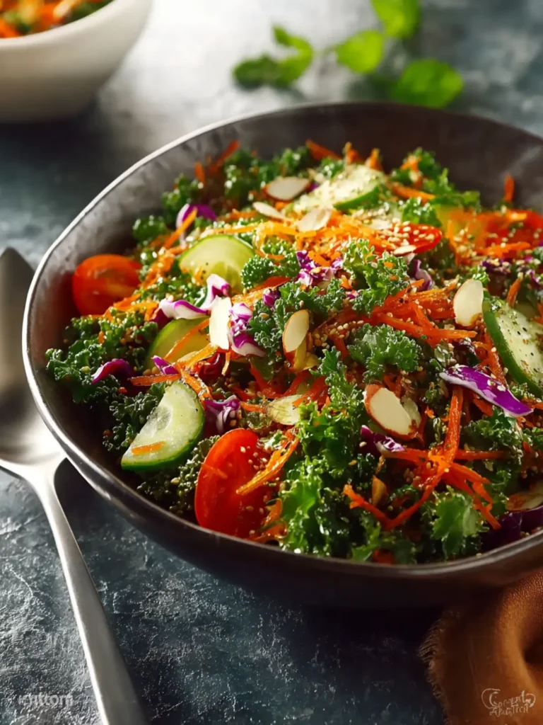 Crunchy Detox Salad for Clean Eating First Image