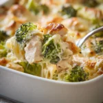 Creamy Chicken Alfredo Bake with Broccoli First Image