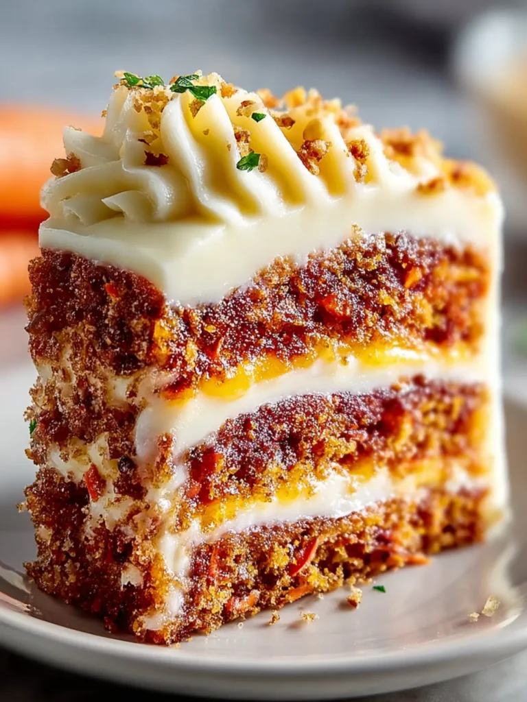 The Best Carrot Cake Recipe: A Slice of Heaven Awaits First Image