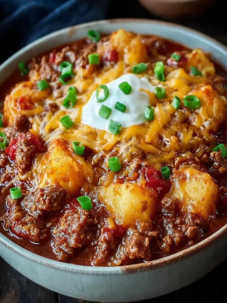 Slow Cooker Cowboy Casserole First Image