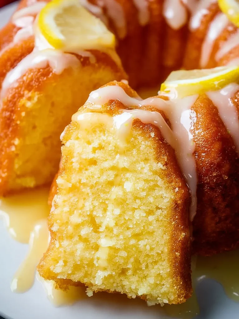 Lemon Bundt Cake {With Cake Mix} First Image