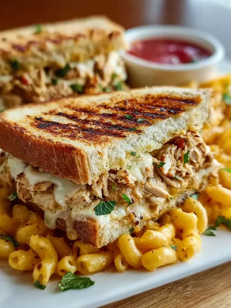 Irresistible Honey Pepper Chicken Panini Pasta First Image