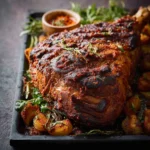 Harissa Roasted Leg of Lamb First Image