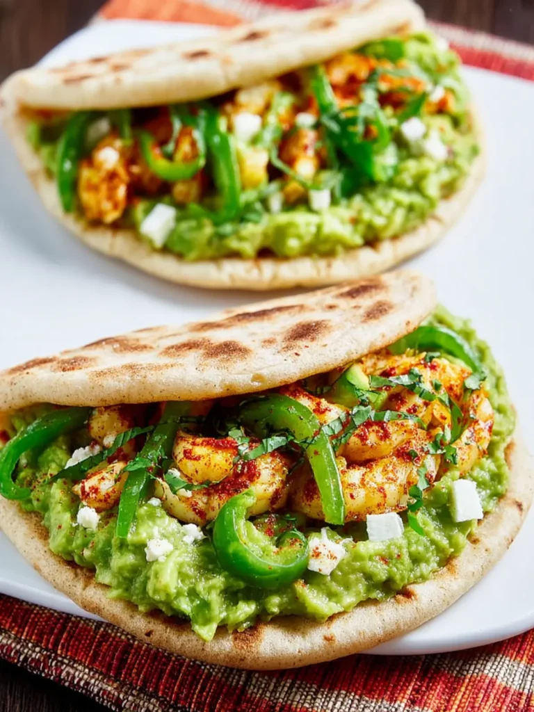 Spicy Avocado in Low-Carb Pita Bread First Image