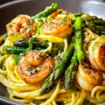 Zesty Shrimp and Asparagus Lemon Pasta Recipe to Impress First Image