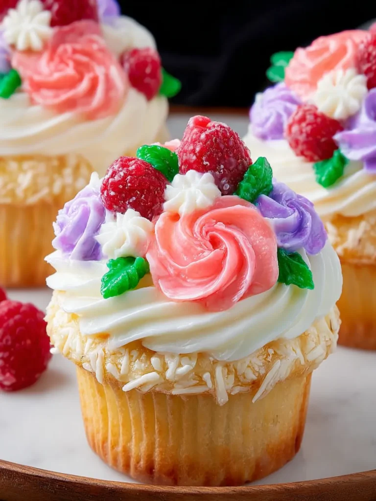 Easy & Pretty Mother’s Day Cupcakes First Image