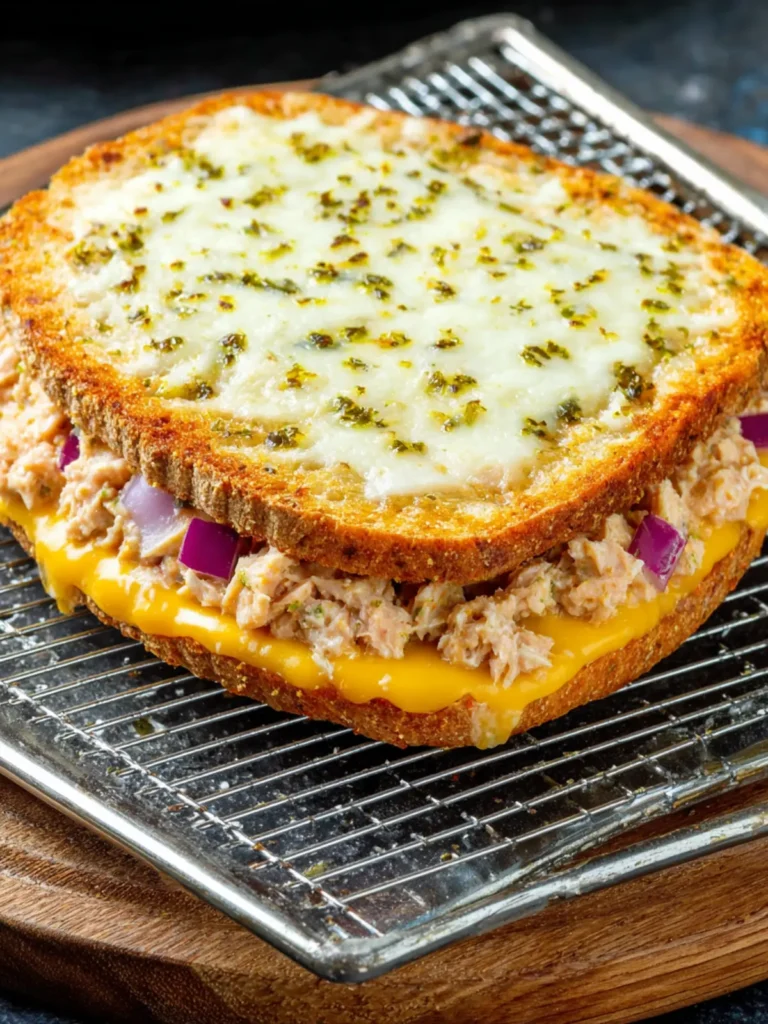 Air Fryer Tuna Melt First Image