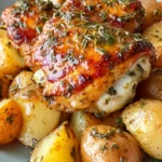 Lemon Herb Chicken & Potatoes: 5 Steps to Flavor Bliss First Image