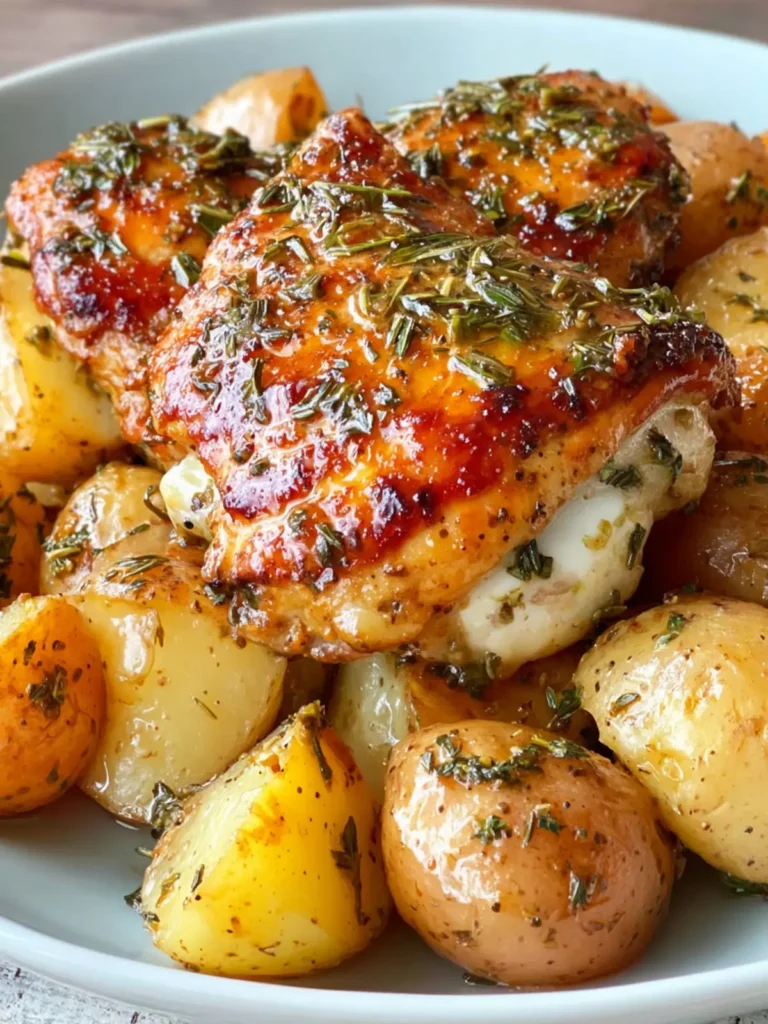 Lemon Herb Chicken & Potatoes: 5 Steps to Flavor Bliss First Image