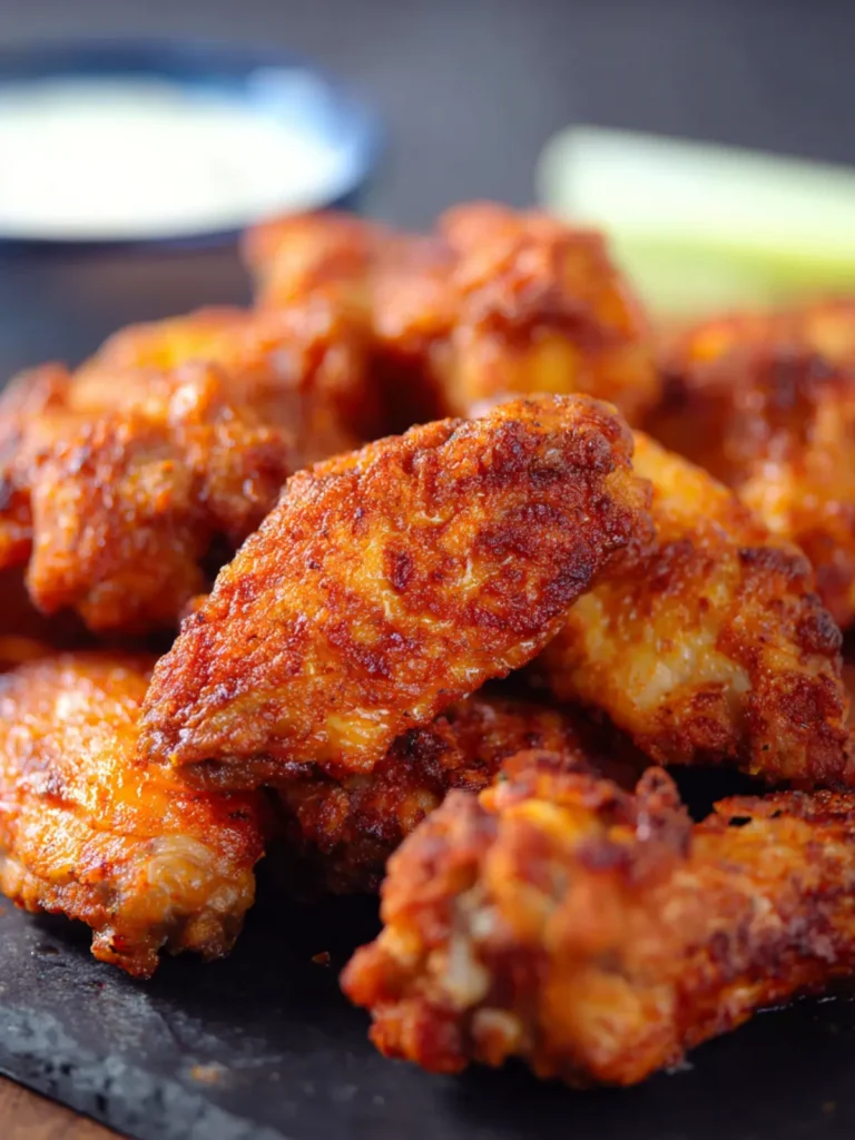 Air Fryer Frozen Chicken Wings (Crispy and Easy!) First Image