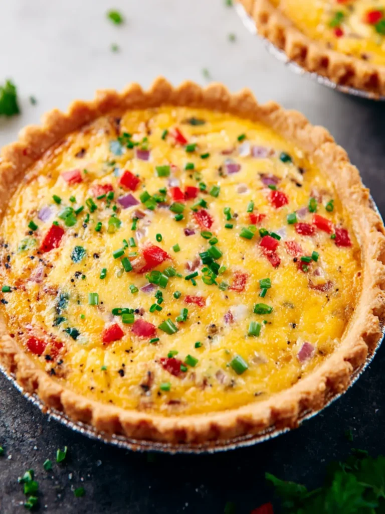 Veggie Quiche Recipe First Image