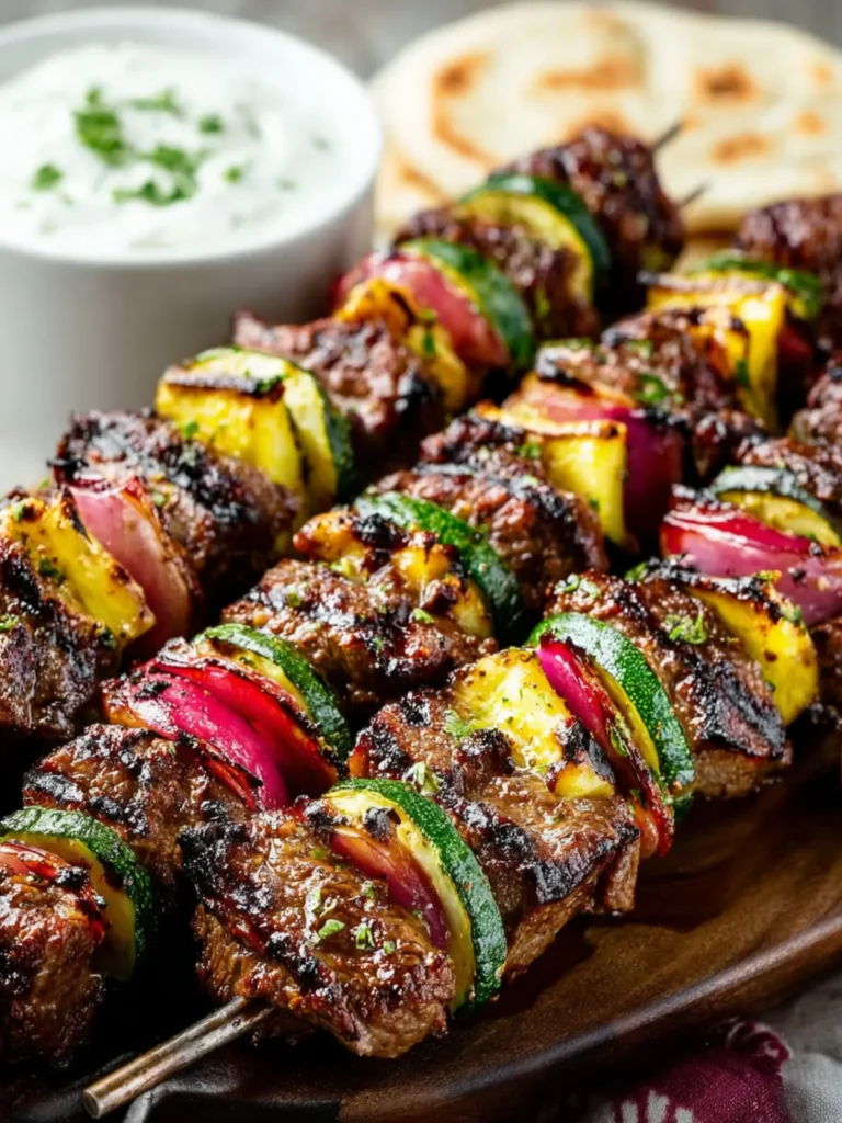 Grilled Lamb Kabobs First Image