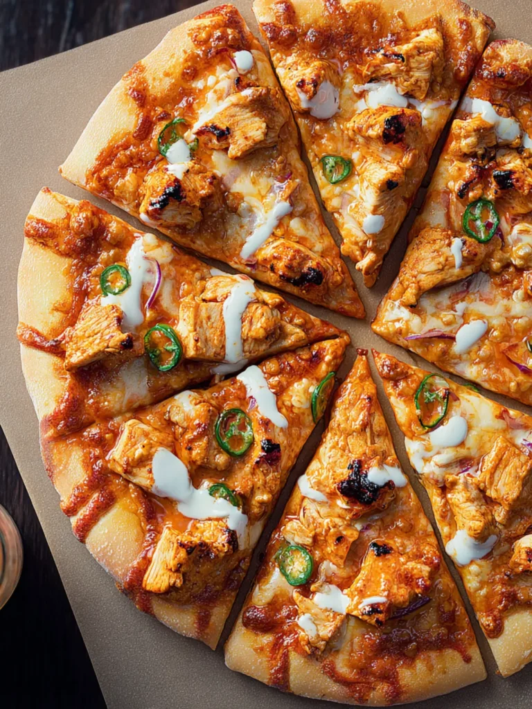 Irresistible Buffalo Chicken Pizza Recipe for Game Night First Image