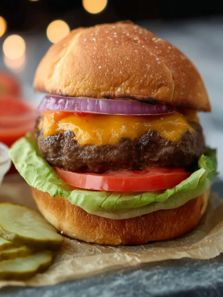 Best Air Fryer Frozen Burgers First Image