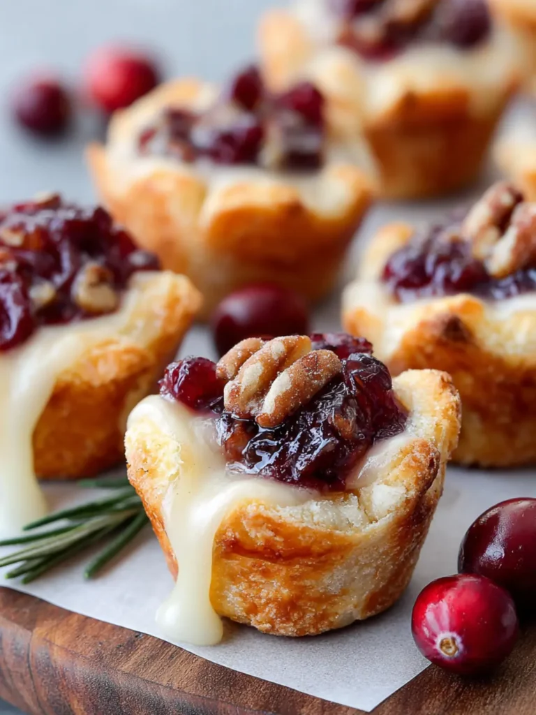 Cranberry Brie Bites First Image