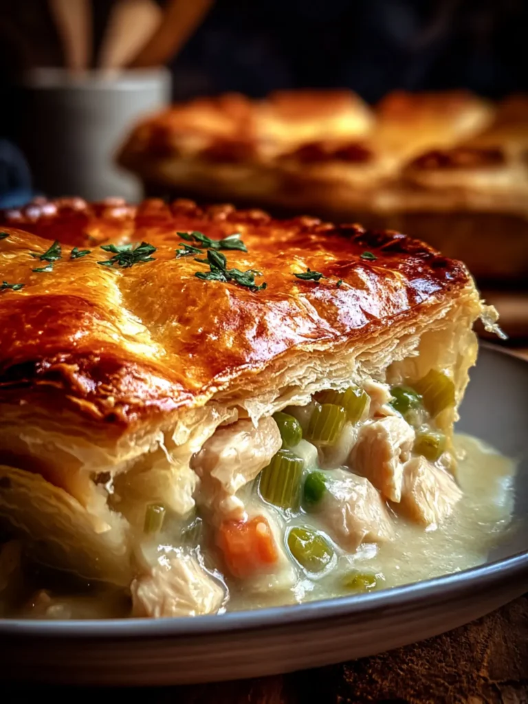 Irresistible Chicken And Leek Pie Recipe for Cozy Nights First Image