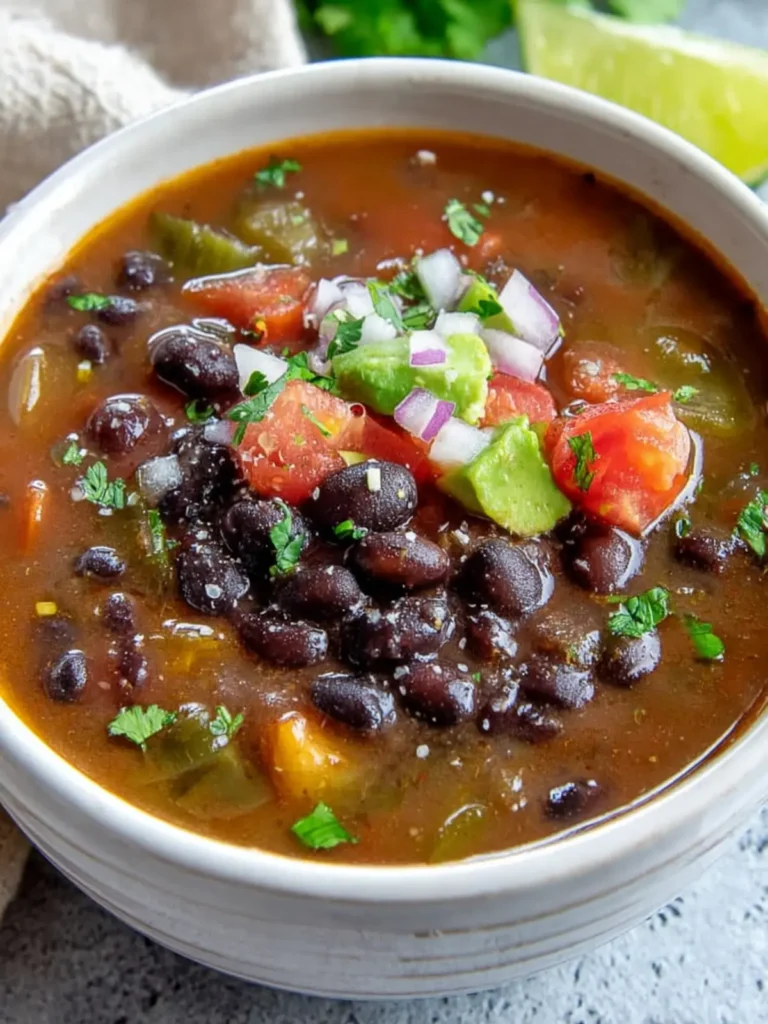 Black Bean Soup First Image