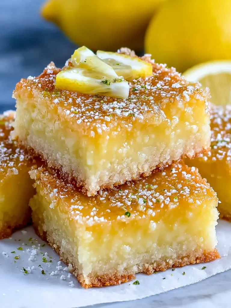 Delicious Easy Gluten Free Lemon Bars for Sweet Moments First Image