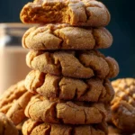 Peanut Butter Crinkle Cookies First Image